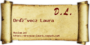 Drávecz Laura névjegykártya
